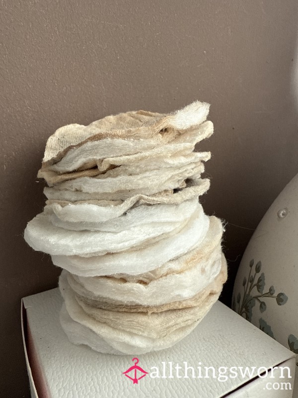 Used Make Up Pads