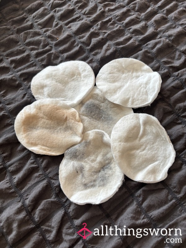 Used Make Up Pads
