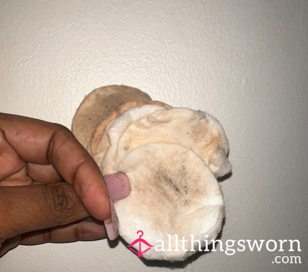 Used Make Up Pads By A Mixed Goddess 💄