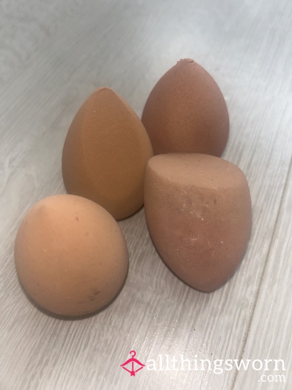 Used Make Up Sponge