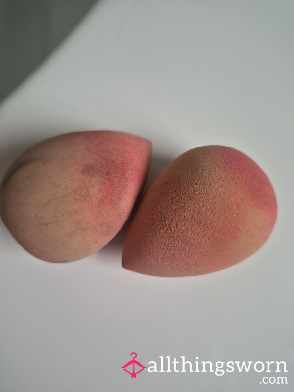 Used Make-up Sponges