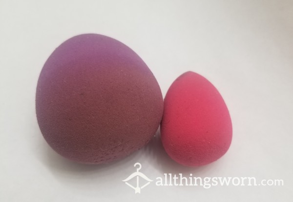 Used Make Up Sponges