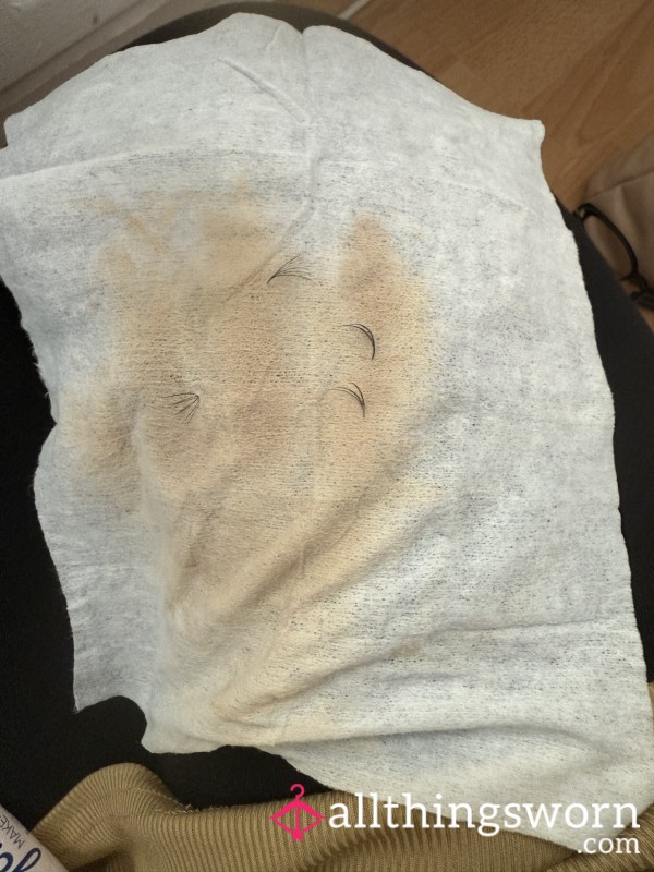 Used Make Up Wipe