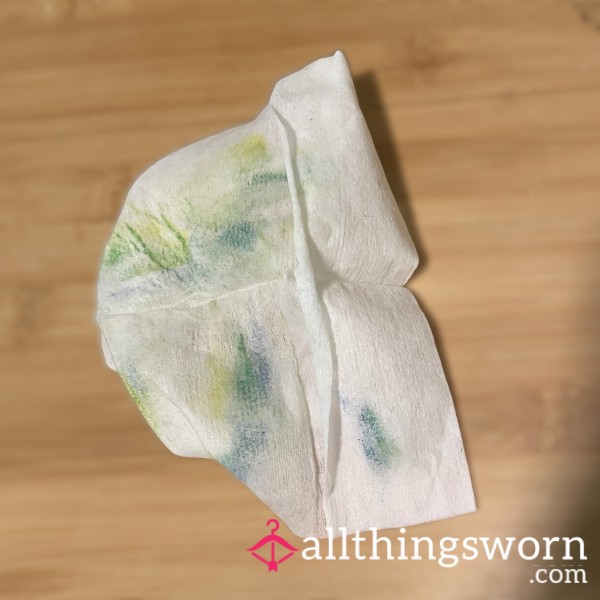 Used Make Up Wipe