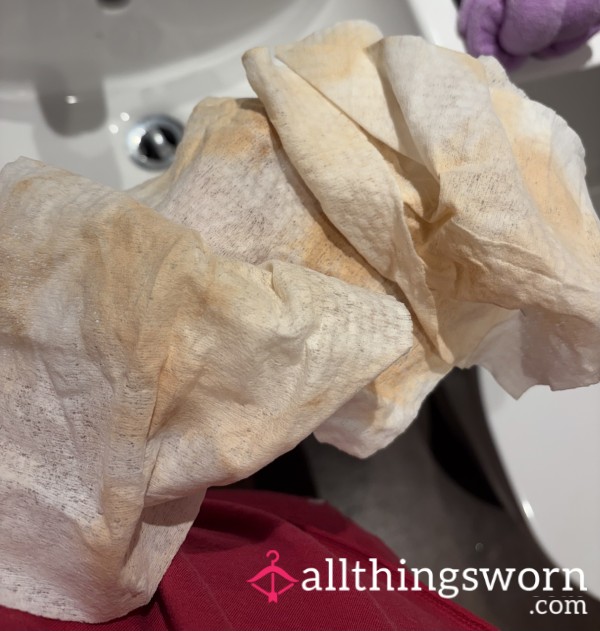 Used Make Up Wipes