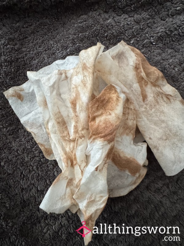 Used Make Up Wipes