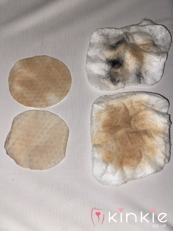 Used Make Up Wipes