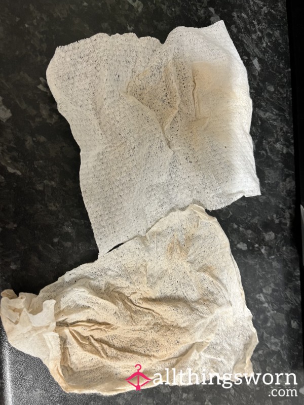 Used Make Up Wipes