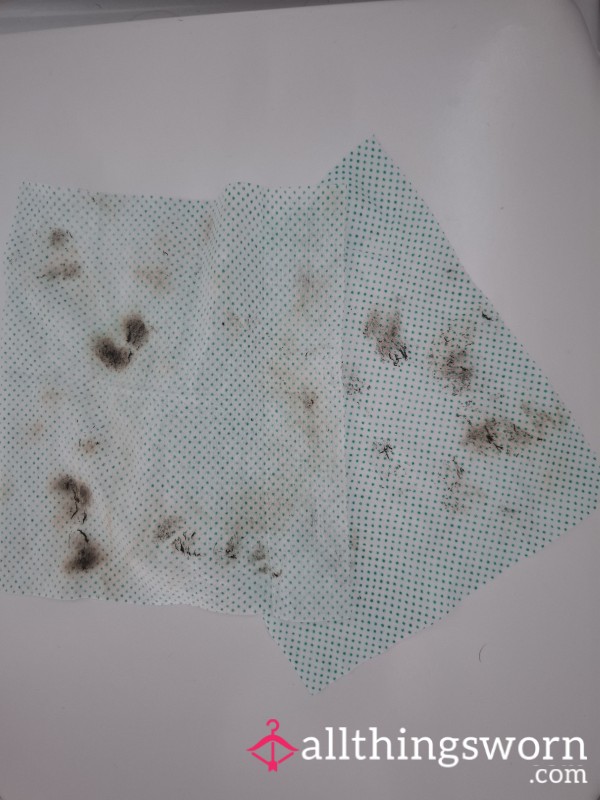 Used Make Up Wipes