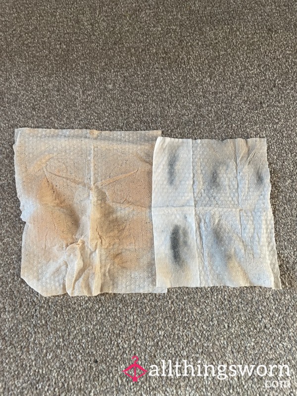 Used Make Up Wipes