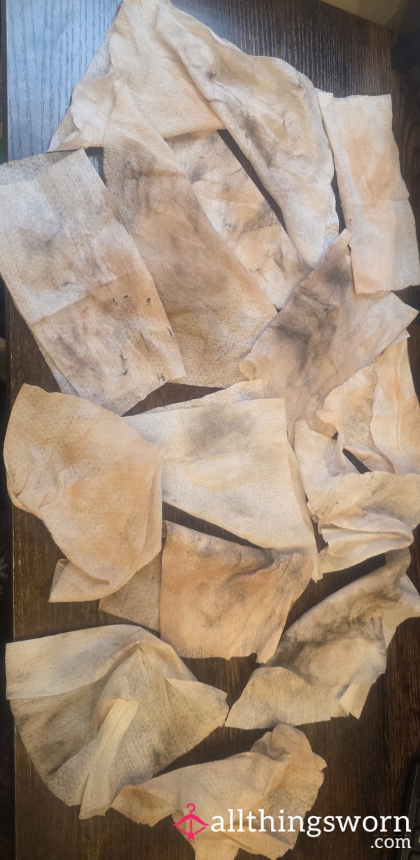 Used Make Up Wipes (Used All Over My Face) Bundle