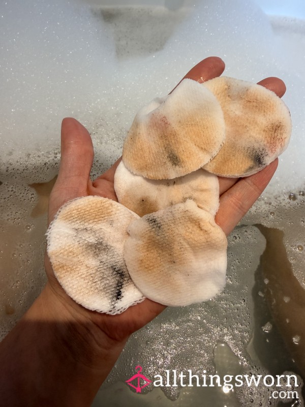 💋 Used Makeup Cotton Pad Pack 💋