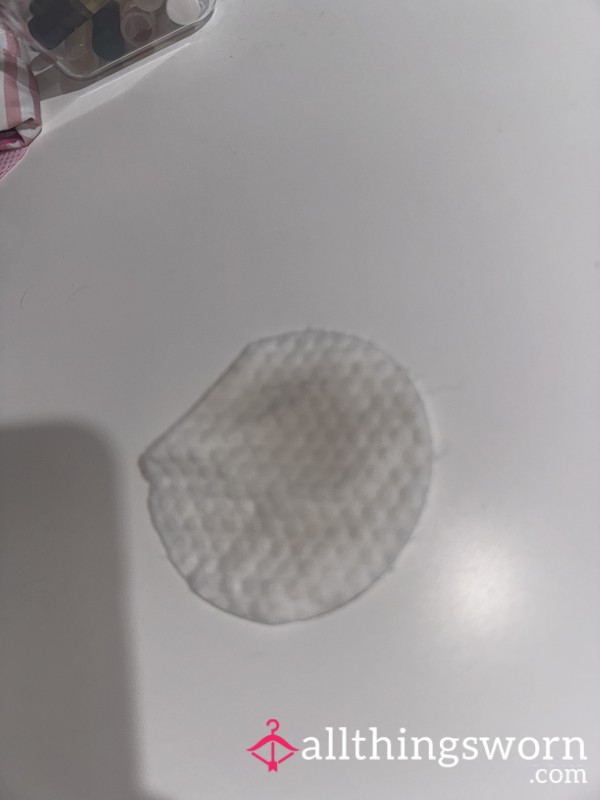 Used Makeup Pad