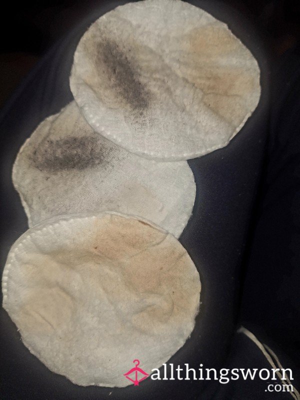 Used Makeup Pads