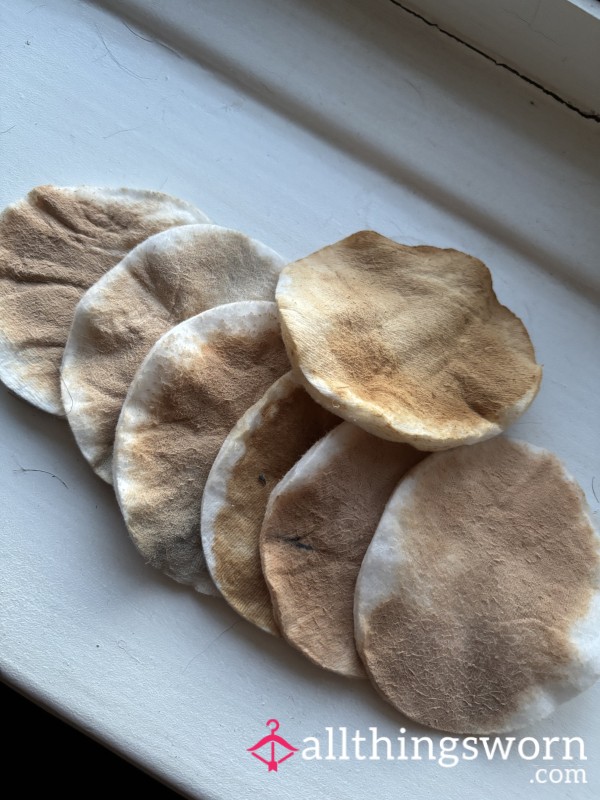 Used Makeup Pads