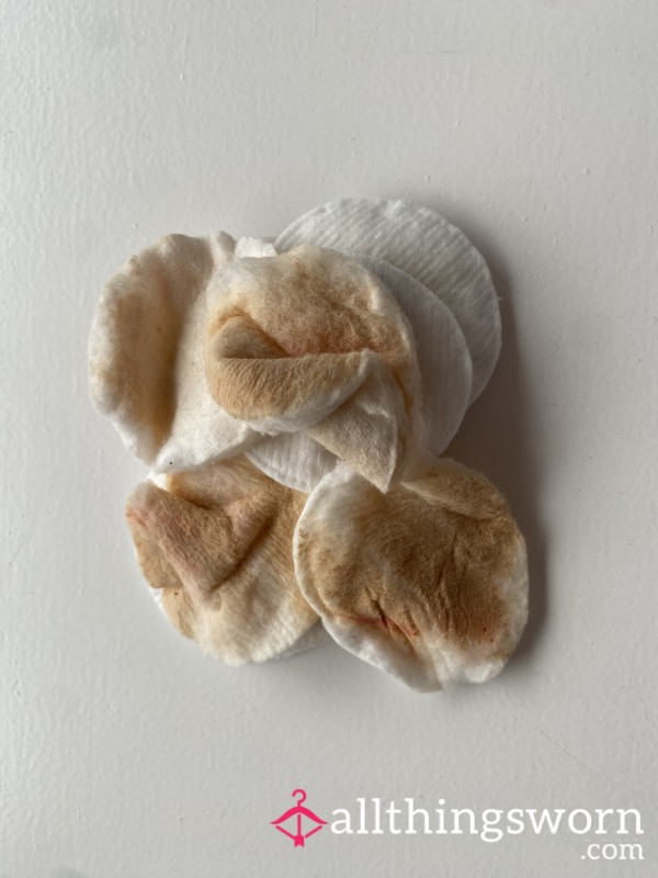 Used Makeup Pads