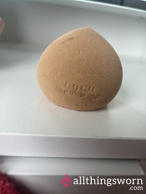 Used Makeup Sponge