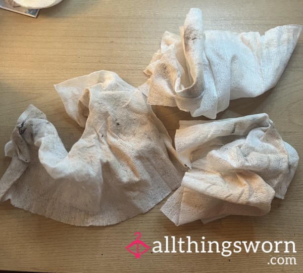 Used Makeup Wipes