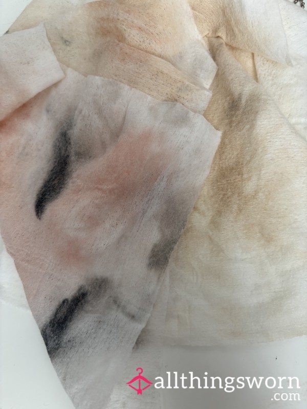 Used Makeup Wipes😇