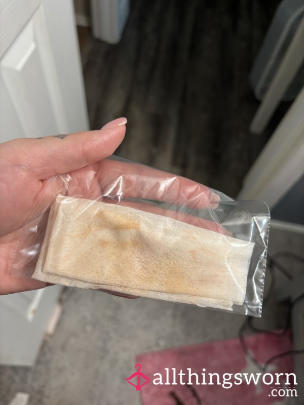 Used Makeup Wipes