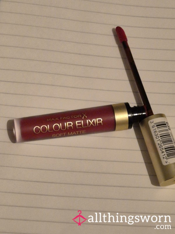 Used Max Factor Lip Gloss Red