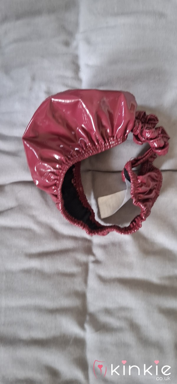 Used Mens Shiny PU Thong