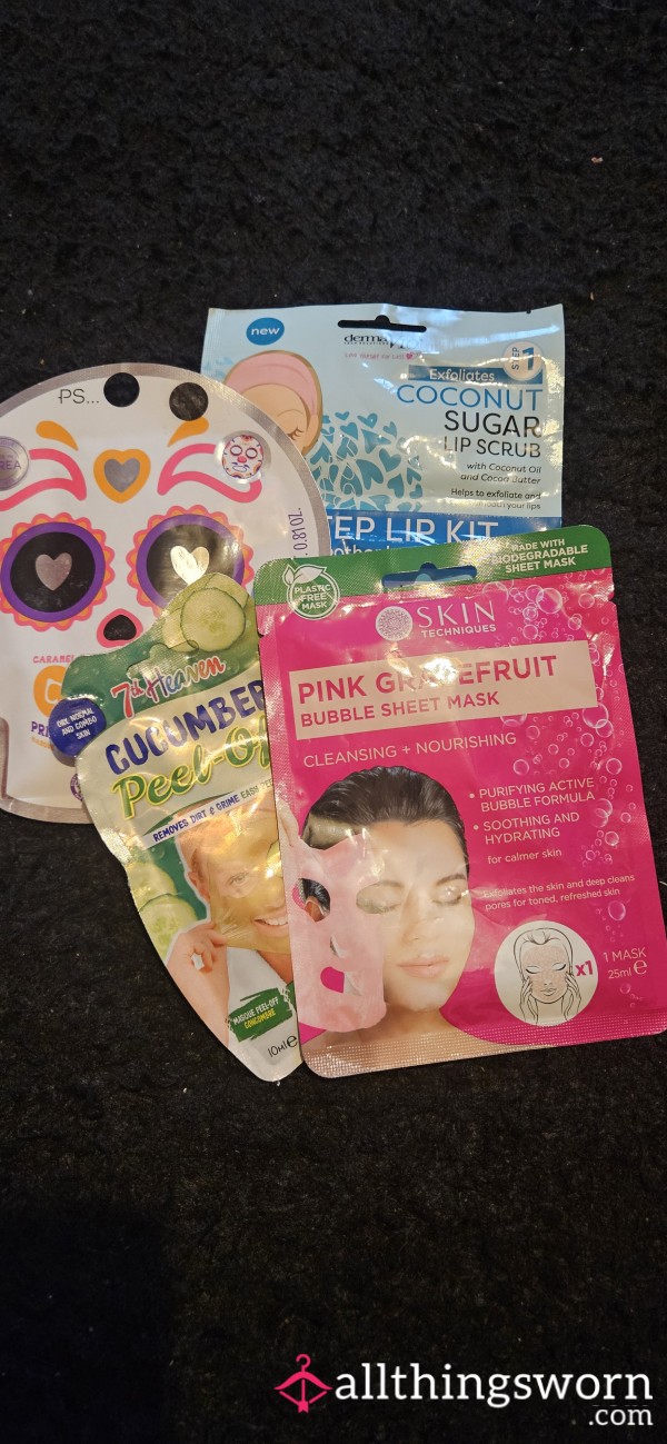 Used Moisturing Face Mask