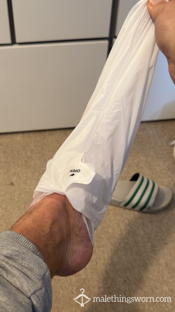 Used Moisturiser Socks