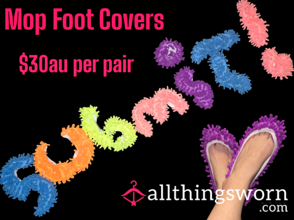 Used Mop Foot Covers!!!