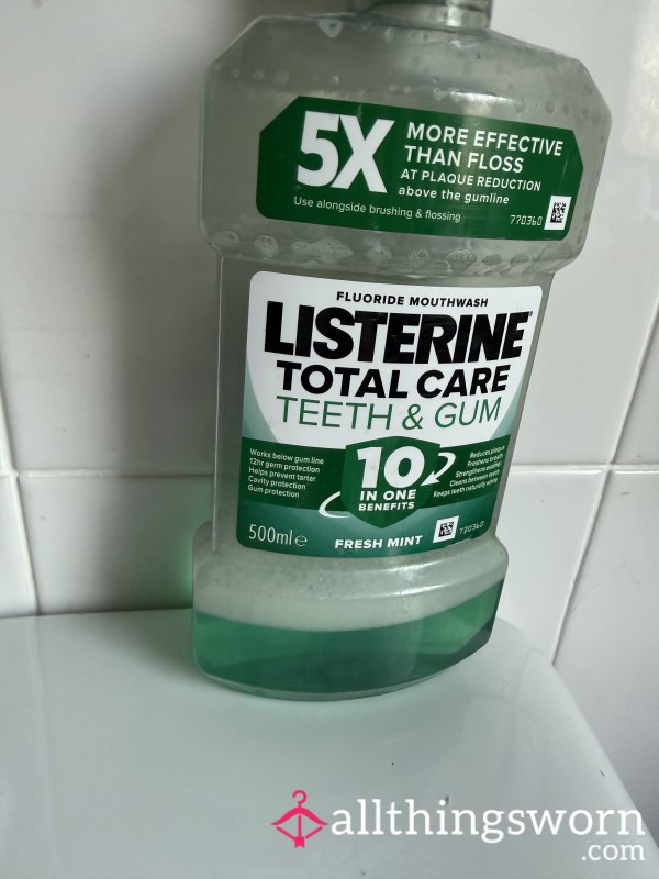 Used Mouth Wash💦🪥