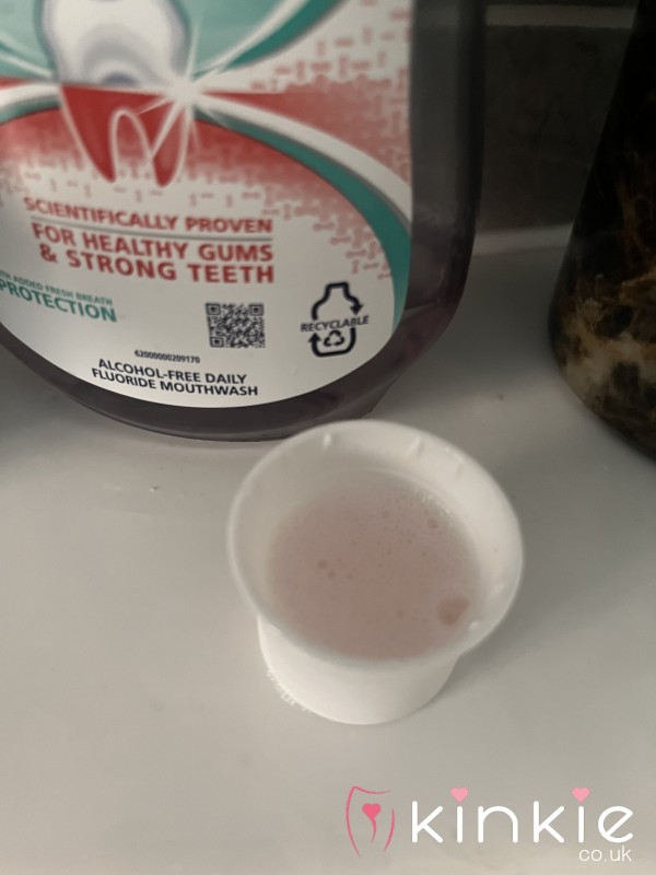 Used Mouthwash