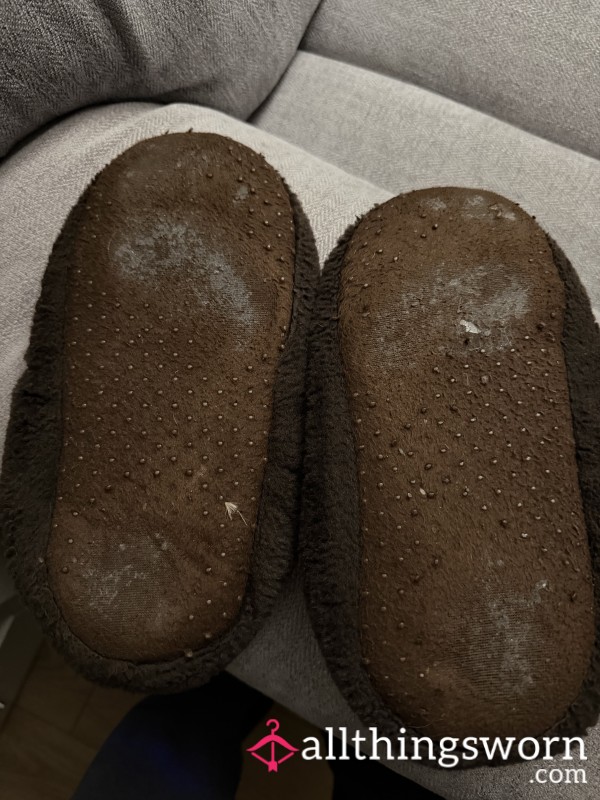 Used Old Slippers