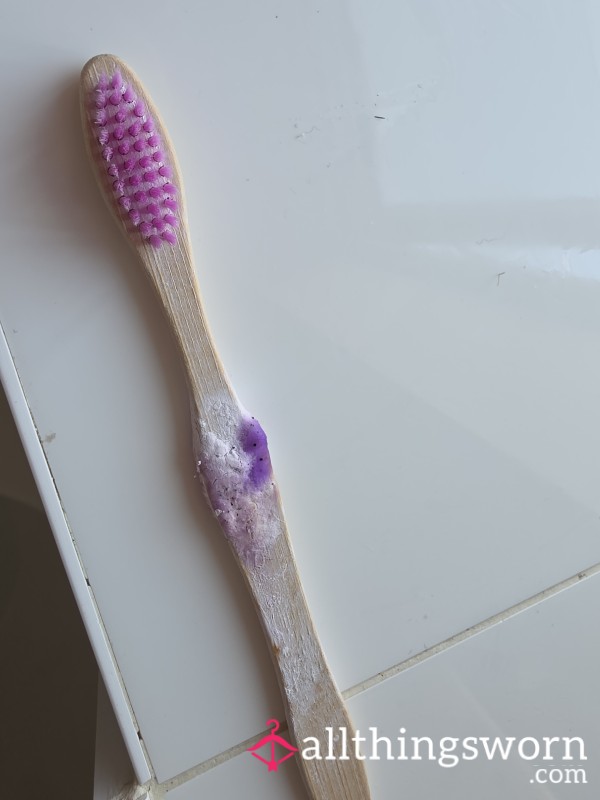 Used Old Toothbrush
