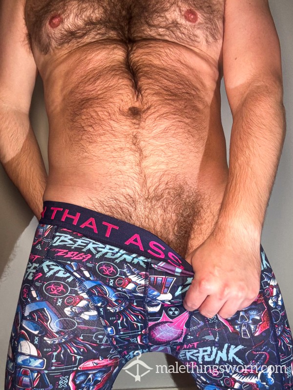 Used On That A** Boxers (Purple/Pink)