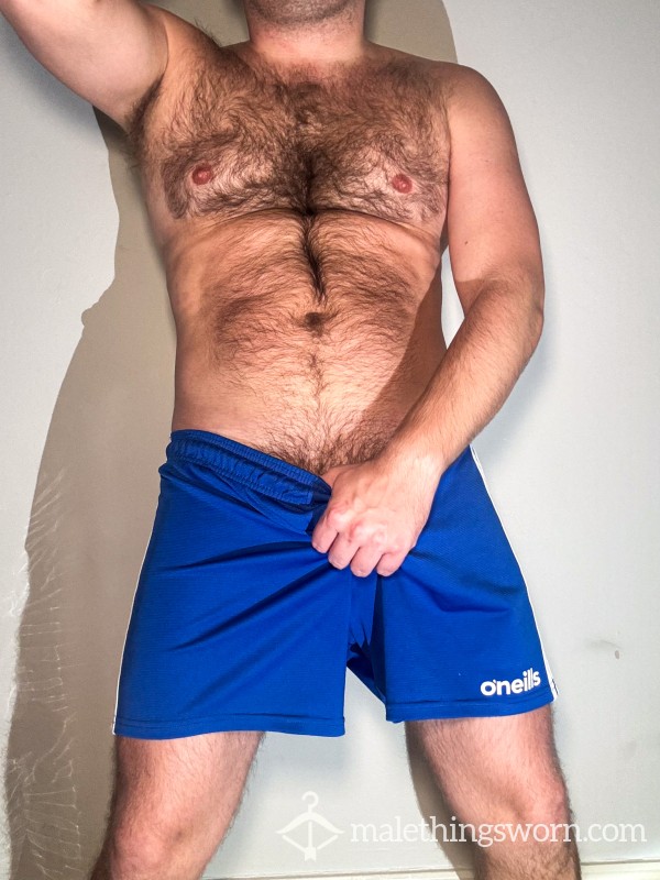 Used O'Neills GAA Shorts (Blue/White)