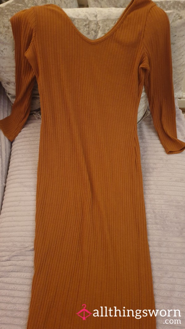 Used Orangy Dress