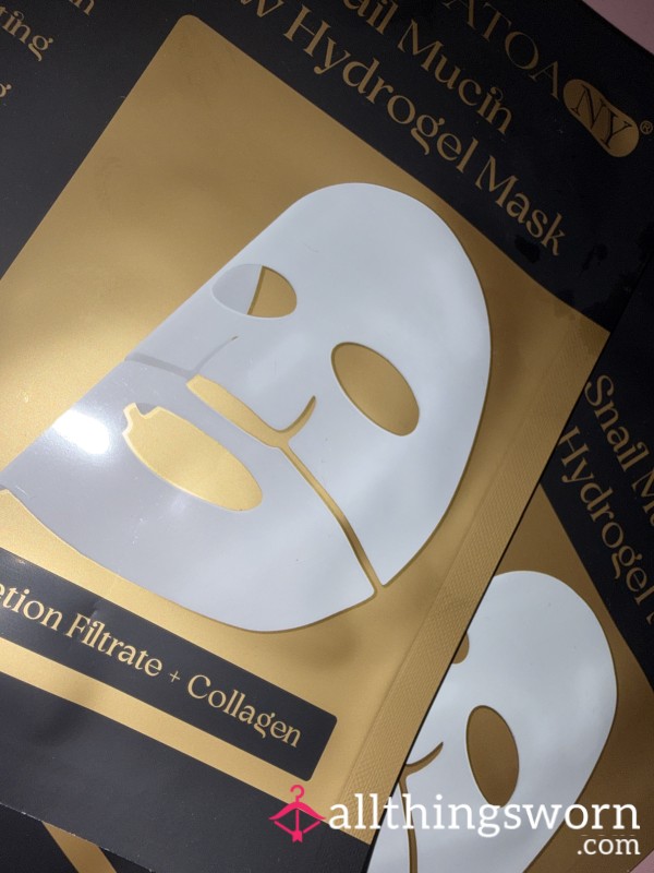 Used Overnight Sheet Mask
