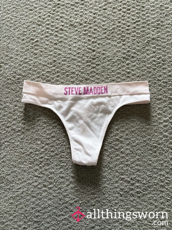 Used Pale Pink Steve Madden Thong