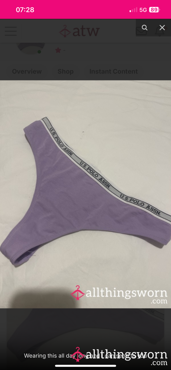 Used Panties