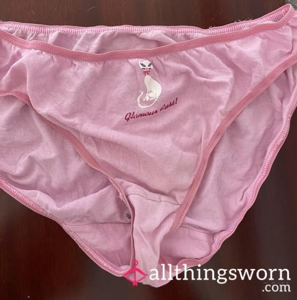 Used Panties -old, Dirty, Worn, Wet, Scented