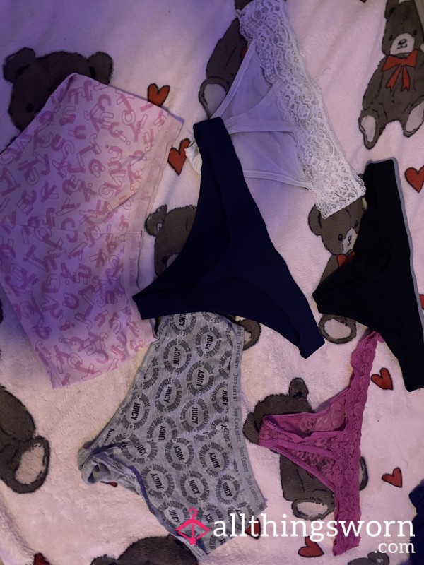 Used Panties- Pick Your Color