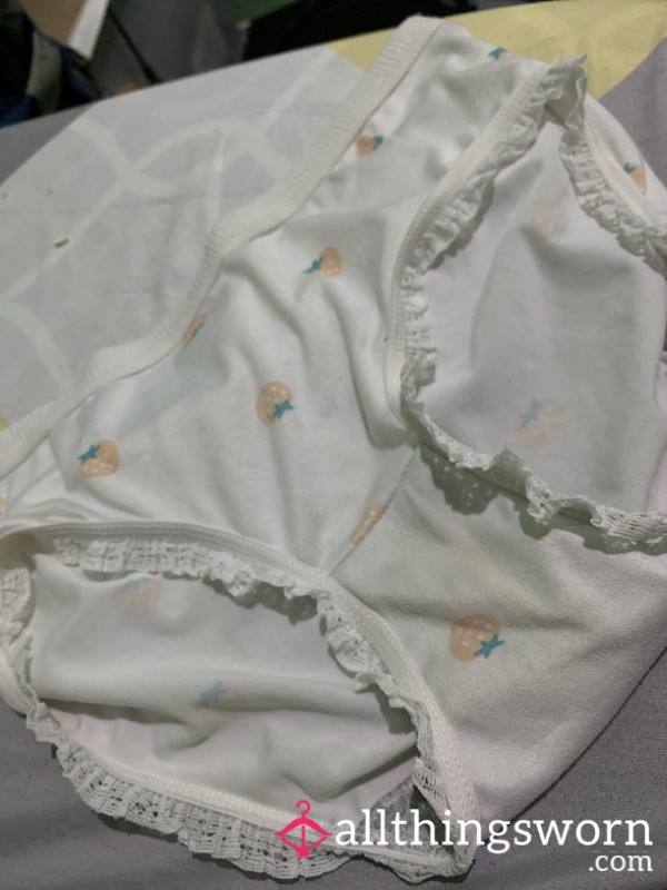 Used Panty With My White Mess
