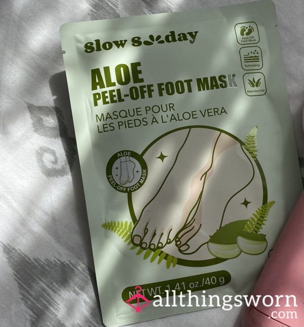 Used P**l-Off Foot Mask