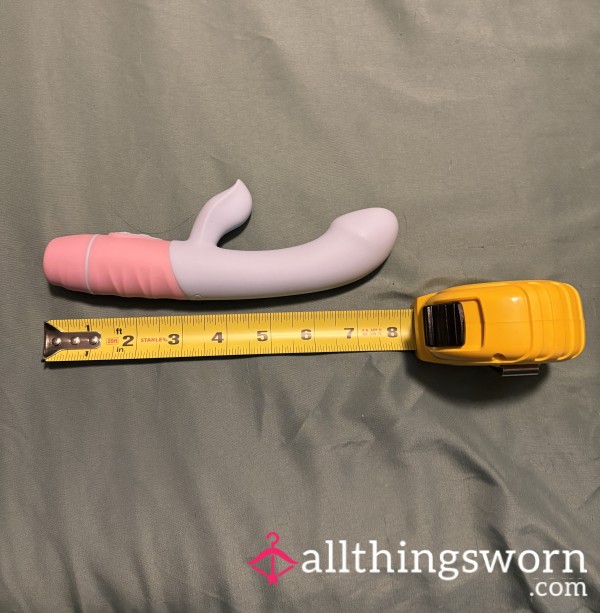 Used Pink And Blue Vibrator