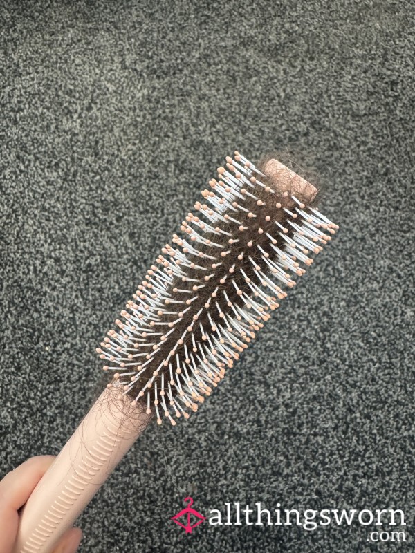 Used Pink Hairbrush