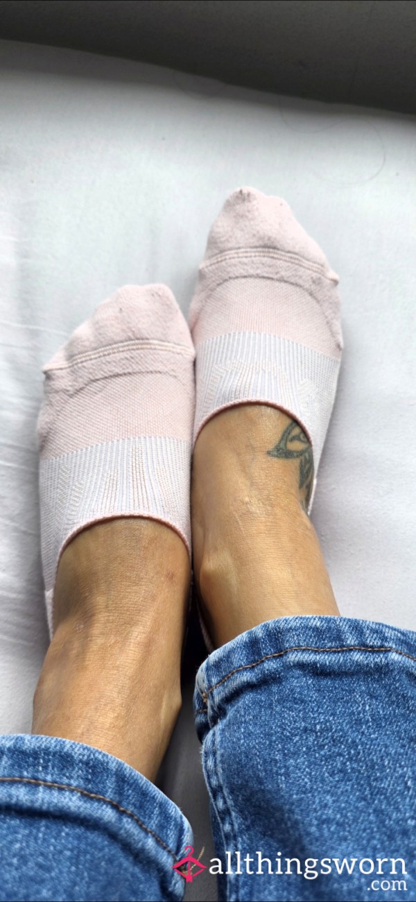 Used Pink Lululemon Trainer Socks