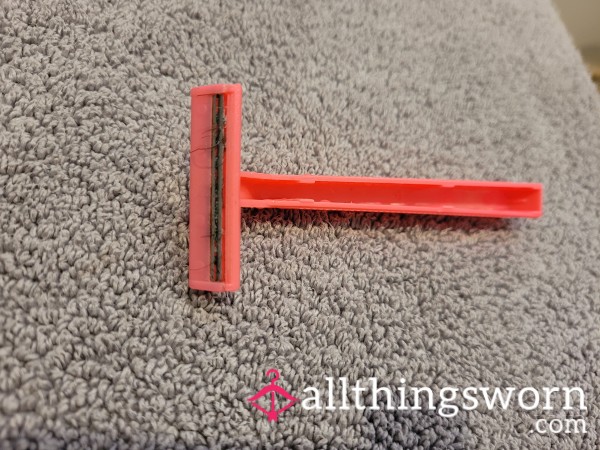 Used Pink Razor