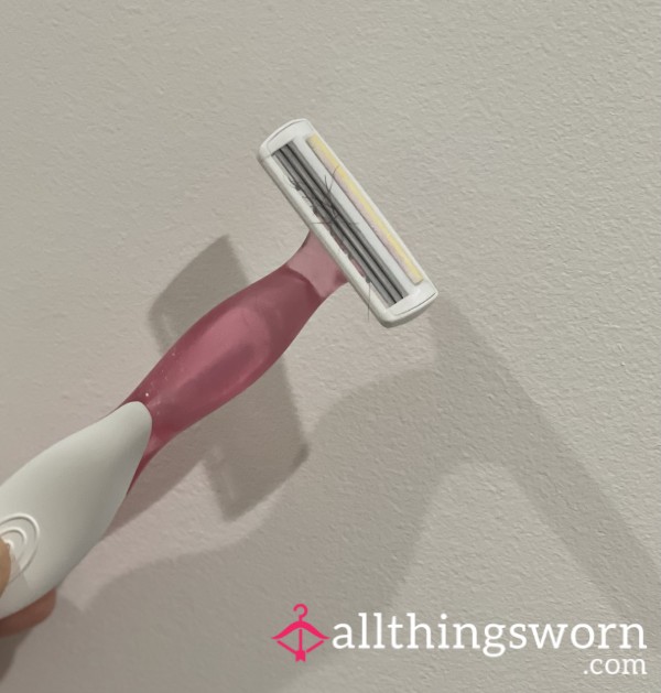 Used Pink Razor