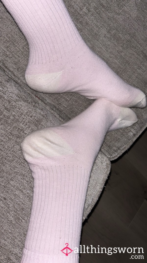 Used Pink Socks