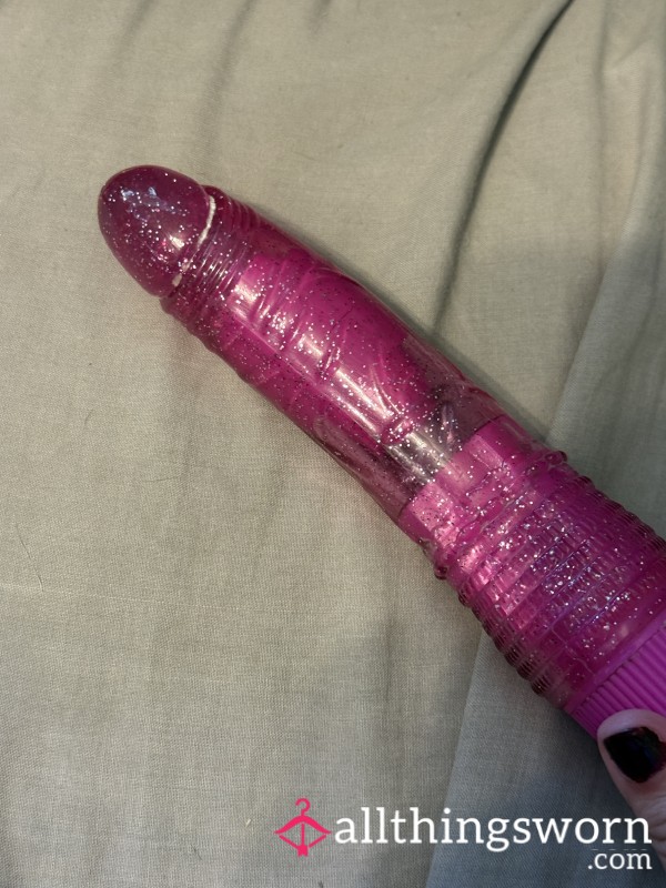 Used Pink Sparkly Di**o ✨